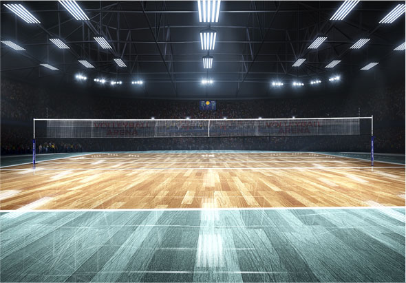 Il y aurait du y avoir un terrain de volley